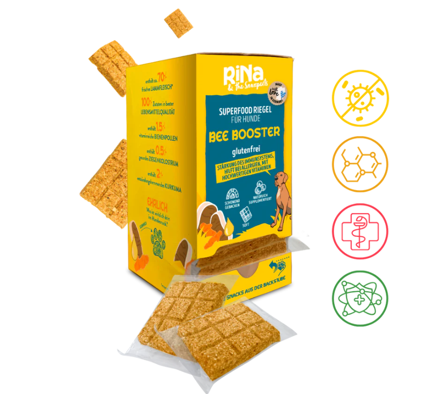 RINA BEE BOOSTER šunų batonėliai